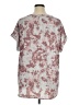 Cupio Tie-dye Gray Short Sleeve Top Size 1X - photo 2