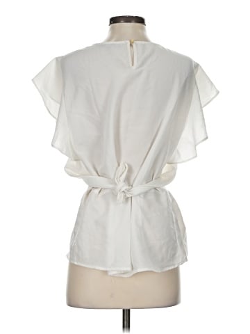 Marc New York Andrew Marc Short Sleeve Blouse (view 2)