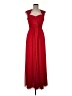 Xscape Red Cocktail Dress Size 6 - photo 1