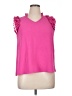 Periwinkle Pink Sleeveless Top Size XL - photo 1