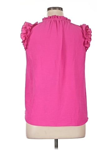 Periwinkle Sleeveless Top (view 2)