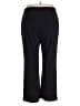 Cato 100% Polyester Solid Black Active Pants Size 18 - photo 2