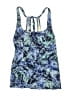 Trimshaper Tie-dye Blue Swimsuit Top Size 8 - photo 1