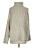 Moon River Tweed Tan Turtleneck Sweater Size S - photo 2