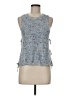 Splendid Tweed Blue Sweater Vest Size M - photo 1