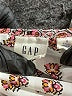 Gap 100% Polyester Print Pink Casual Dress Size S (tall) - photo 4