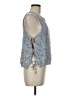 Splendid Tweed Blue Sweater Vest Size M - photo 4