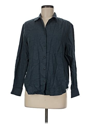 Uniqlo Long Sleeve Button-Down Shirt (view 1)