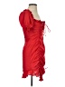 Angel Biba Red Cocktail Dress Size S - photo 4