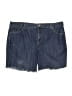 Gloria Vanderbilt Blue Denim Shorts Size 18W - photo 1