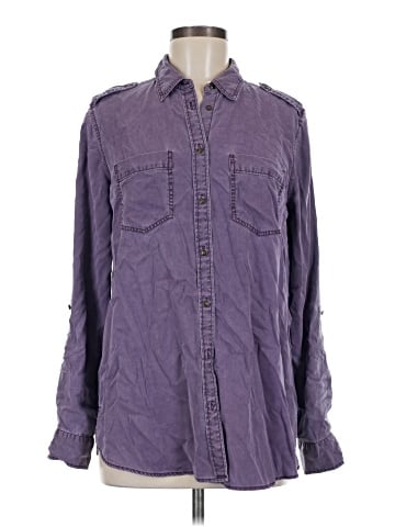 Express Long Sleeve Button-Down Shirt (view 1)