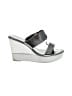 BCBG 100% Polyurethane Silver Wedges Size 6 1/2 - photo 1