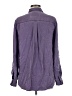 Express 100% Lyocell Purple Long Sleeve Button-Down Shirt Size M - photo 2
