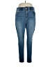 Arula Solid Blue Jeans Size 16 Plus - photo 1