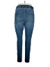 Arula Solid Blue Jeans Size 16 Plus - photo 2