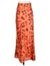 Significant Other 100% Polyester Orange Casual Skirt Size 2 - photo 1