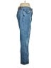 Zara 100% Baumwolle Chevron-herringbone Blue Jeans Size 10 - photo 4