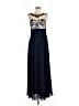 Windsor 100% Polyester Blue Cocktail Dress Size 8 - photo 1