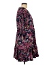 Scoop 100% Polyester Floral Purple Casual Dress Size L - photo 4