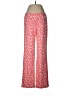 J. McLaughlin Print Red Casual Pants Size M - photo 1
