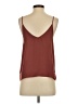 Paper Crane 100% Polyester Brown Tank Top Size S - photo 2