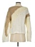 Zara Color Block Ivory Pullover Sweater Size S - photo 2