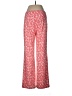 J. McLaughlin Print Red Casual Pants Size M - photo 2