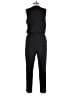 Lou & Grey Solid Black Jumpsuit Size L - photo 2