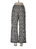 Blue Life Polka Dots Black Casual Pants Size L - photo 2