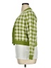 Lulus Checkered-gingham Green Cardigan Size XL - photo 5
