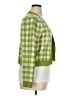 Lulus Checkered-gingham Green Cardigan Size XL - photo 4
