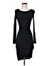 Halogen Solid Black Cocktail Dress Size XS - photo 1