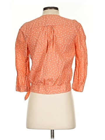Madewell Wrap Top in Star Scatter (view 2)