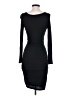 Halogen Solid Black Cocktail Dress Size XS - photo 2