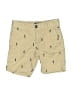 Tommy Hilfiger 100% Cotton Print Tan Khaki Shorts Size 4 - photo 1
