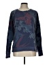 Champion Print Blue Pullover Sweater Size L - photo 1