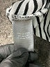 Marled Essentials Stripes Ivory Short Sleeve Turtleneck Size S - photo 8