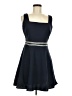 Teeze Me Stripes Blue Cocktail Dress Size 9 - 10 - photo 1