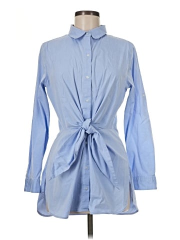 Calvin Klein Long Sleeve Button-Down Shirt (view 1)