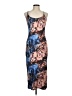 Shein Graphic Blue Cocktail Dress Size 8 - photo 1