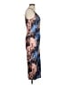 Shein Graphic Blue Cocktail Dress Size 8 - photo 4