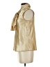 Black Label by Evan Picone 100% Polyester Gold Sleeveless Blouse Size S - photo 5