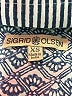 Sigrid Olsen 100% Cotton Stripes Blue Long Sleeve Button-Down Shirt Size XS - photo 7