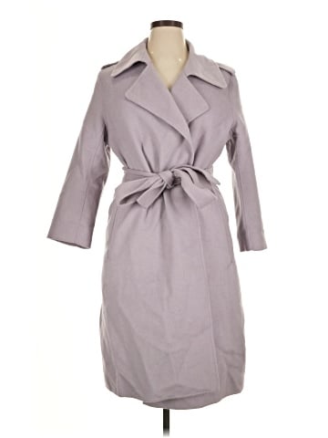 Badgley Mischka Wool Coat (view 1)