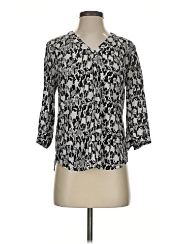 Cynthia Rowley TJX 3/4 Sleeve Silk Top (view 1)