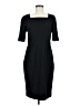 Ann Taylor Solid Black Cocktail Dress Size 8 - photo 1