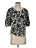 Ann Taylor Black Short Sleeve Blouse Size XS - photo 1