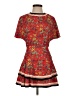 Alice + Olivia 100% Polyester Floral Red Casual Dress Size 0 - photo 1