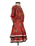 Alice + Olivia 100% Polyester Floral Red Casual Dress Size 0 - photo 4