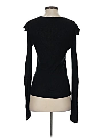 Madewell Ruffle-Sleeve Pullover Sweater (view 2)